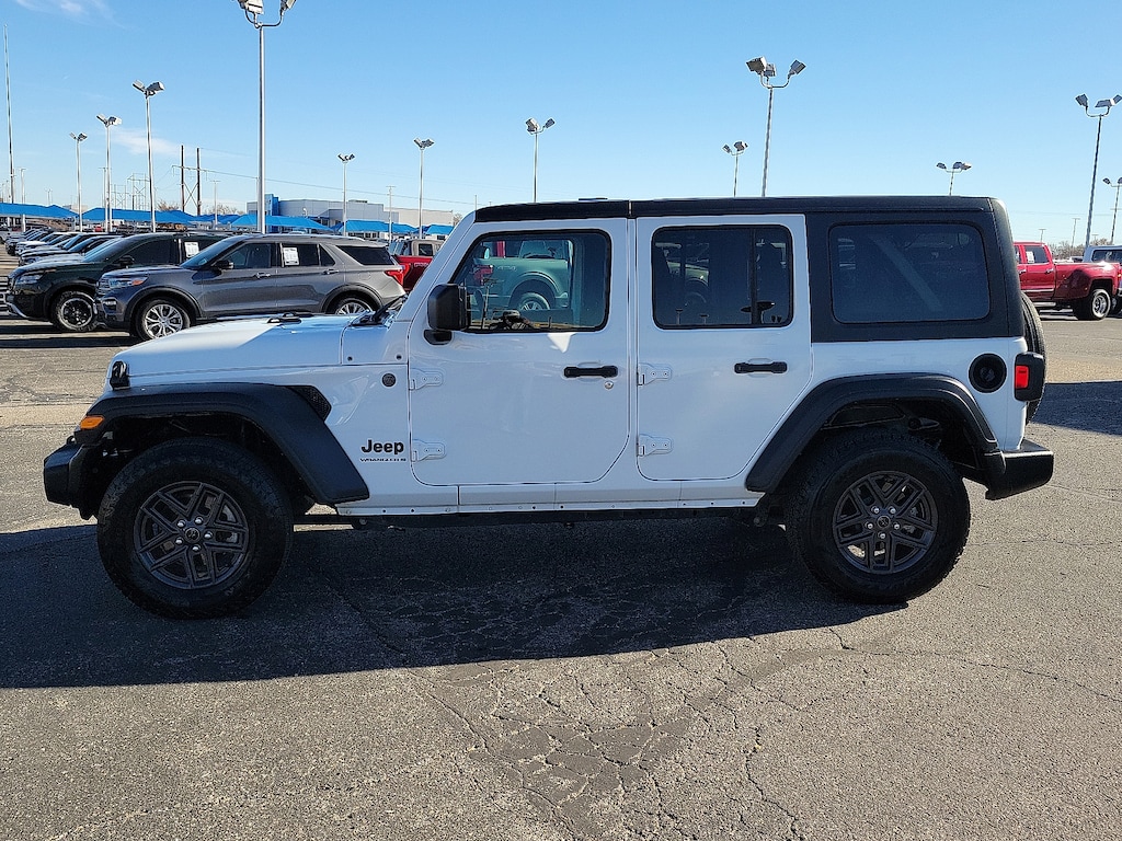 Used 2024 Jeep Wrangler Sport S 4x4
