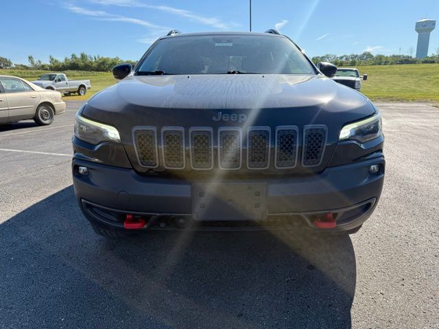 Used 2022 Jeep Cherokee Trailhawk with VIN 1C4PJMBX8ND524946 for sale in Kansas City