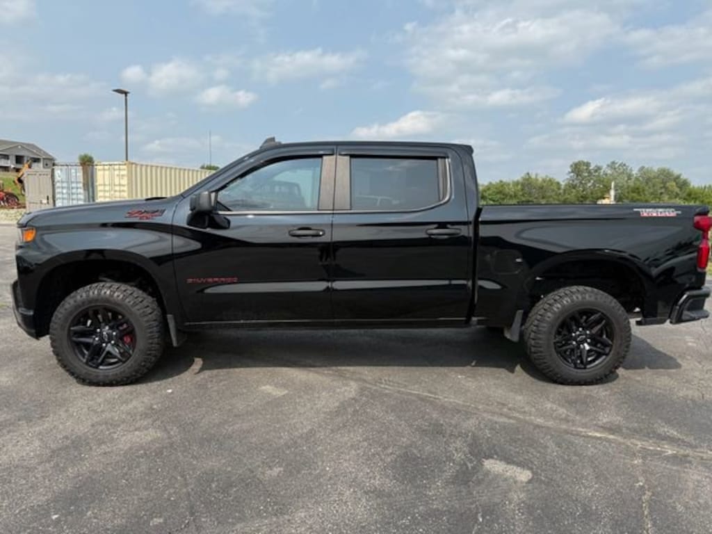 Used 2021 Chevrolet Silverado 1500 Custom Trail Boss Truck Crew Cab