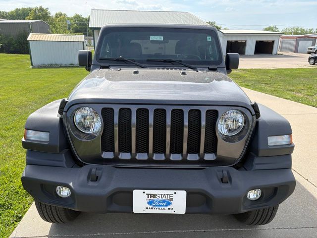 Used 2023 Jeep Wrangler 2-Door Sport S with VIN 1C4GJXAN6PW669959 for sale in Kansas City