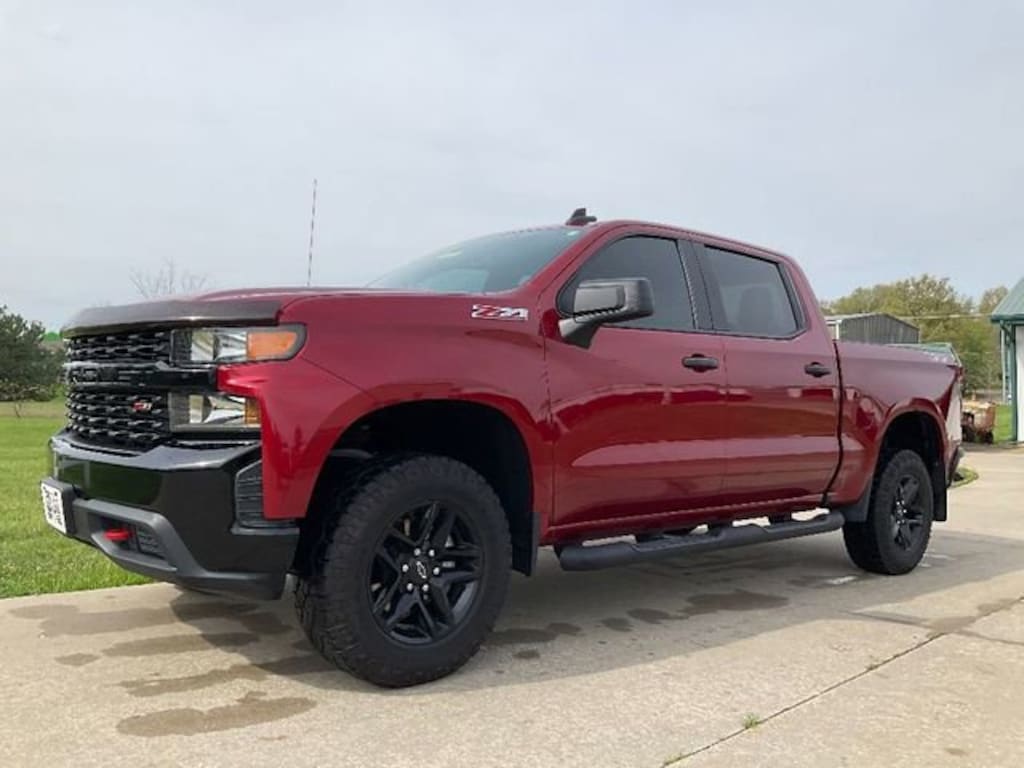 Used 2022 Chevrolet Silverado 1500 LTD Custom Trail Boss Truck Crew Cab