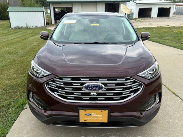 Certified 2024 Ford Edge Titanium with VIN 2FMPK4K93RBA74001 for sale in Kansas City