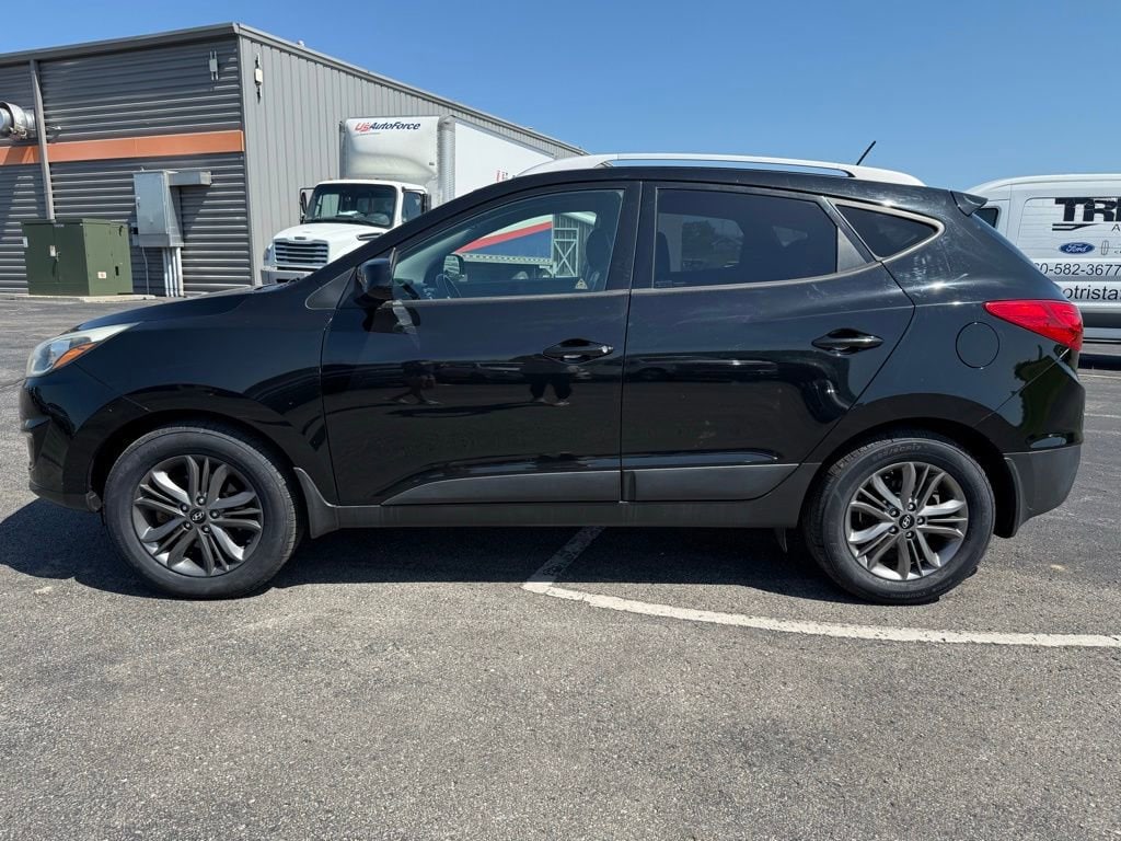 Used 2014 Hyundai Tucson SE with VIN KM8JUCAG9EU815444 for sale in Kansas City