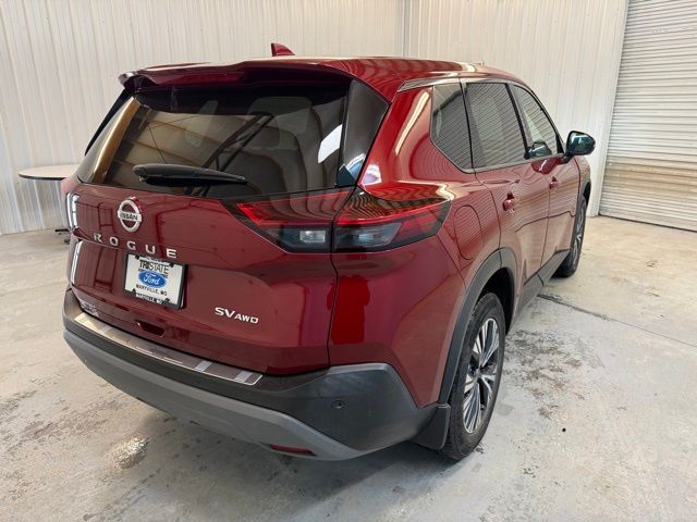 Used 2021 Nissan Rogue SV with VIN 5N1AT3BB3MC747765 for sale in Kansas City