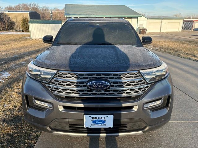 Used 2021 Ford Explorer Limited with VIN 1FM5K8FW8MNA14128 for sale in Kansas City