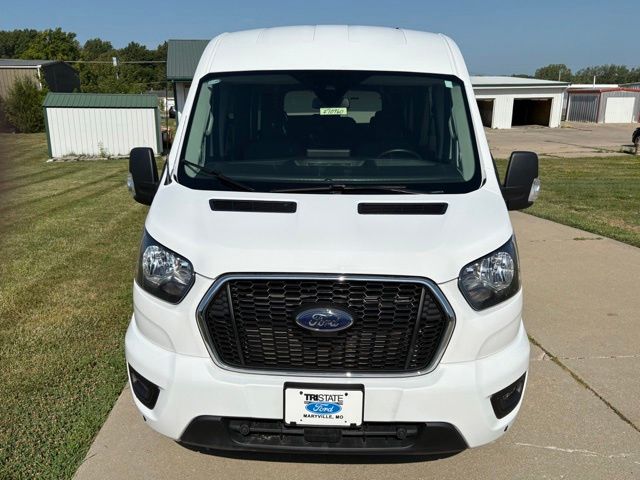 Used 2024 Ford Transit Passenger Van XLT with VIN 1FBAX9CG7RKB40162 for sale in Kansas City
