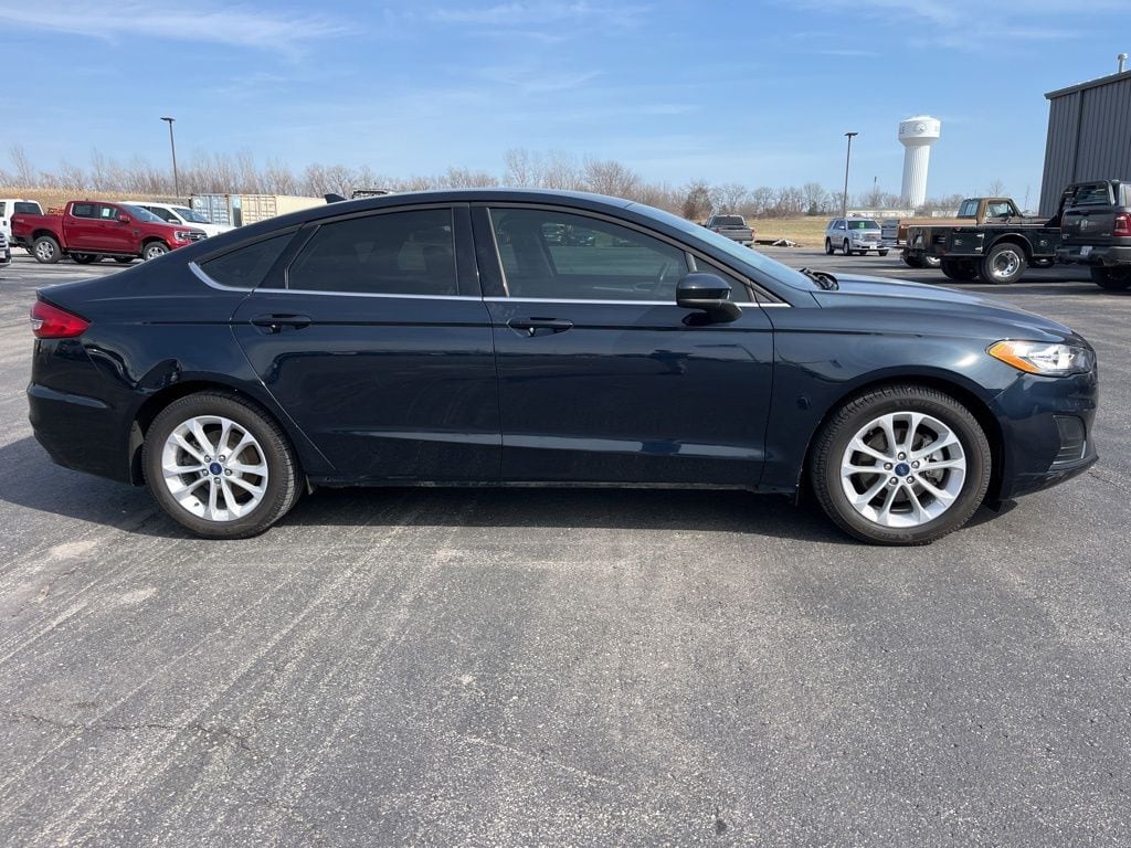 Used 2020 Ford Fusion Hybrid SE with VIN 3FA6P0LUXLR188931 for sale in Kansas City