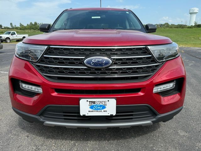 Used 2022 Ford Explorer XLT with VIN 1FMSK8DH4NGC43306 for sale in Kansas City