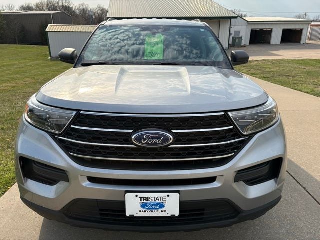 Used 2021 Ford Explorer XLT with VIN 1FMSK8DH1MGA71525 for sale in Kansas City