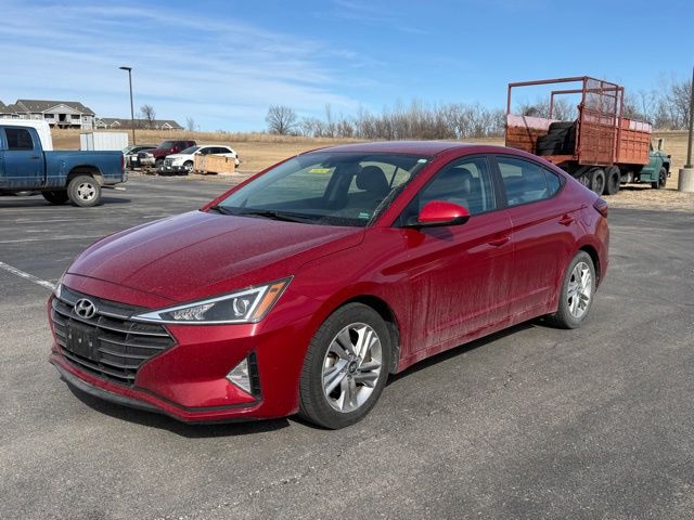 Used 2019 Hyundai Elantra SEL with VIN KMHD84LF2KU737757 for sale in Kansas City