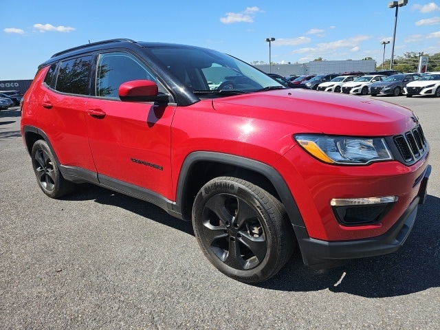 Used 2021 Jeep Compass Altitude with VIN 3C4NJDBB2MT533307 for sale in Winchester, VA