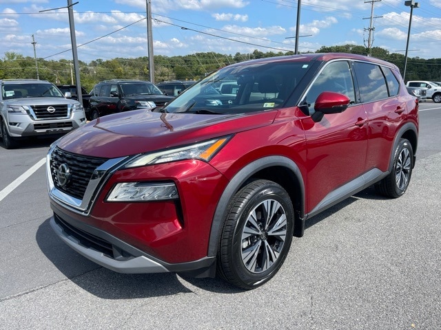 Certified 2021 Nissan Rogue SV with VIN 5N1AT3BA0MC809825 for sale in Winchester, VA