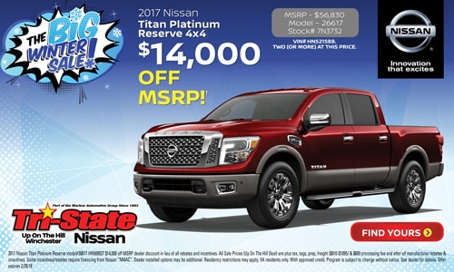 Nissan Winchester Va >> Tri-State Nissan Specials | Winchester VA | Serving Front ... Nissan Winchester Va >> Tri-State Nissan Specials | Winchester VA | Serving Front ...