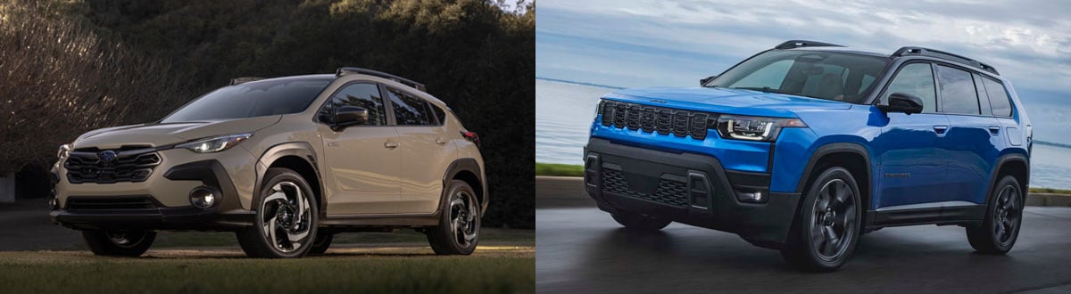 2026 Subaru Crosstrek Hybrid and 2026 Jeep Cherokee Hybrid