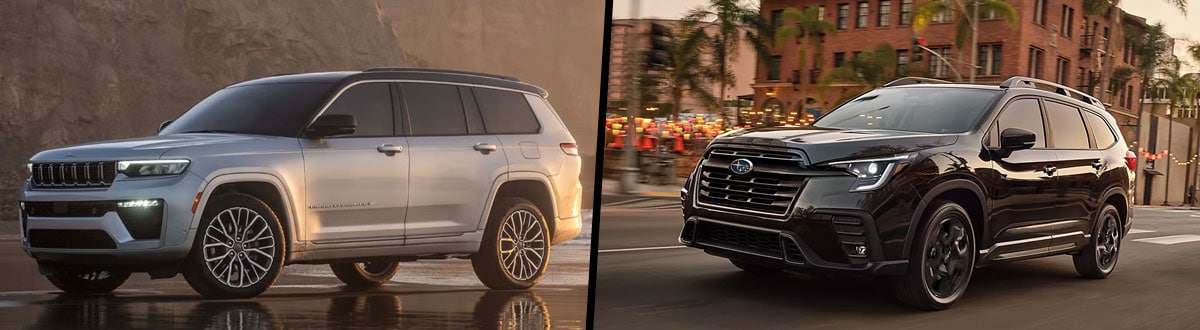 2026 Jeep Grand Cherokee L and 2026 Subaru Ascent