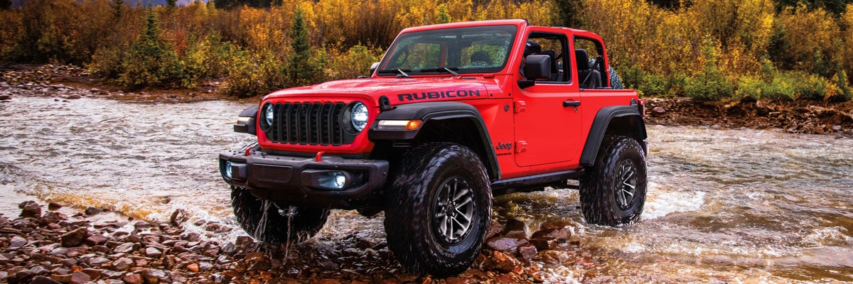 2026 Jeep Wrangler Rubicon two-door with Xtreme 35-inch Tire Package