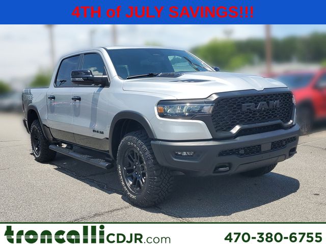 Silver Zynith 2026 RAM 1500 Pickup Truck Four-Wheel Drive 8-Speed Automatic