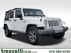 Certified Used 2017 Jeep Wrangler Unlimited Sahara SUV in Cumming GA