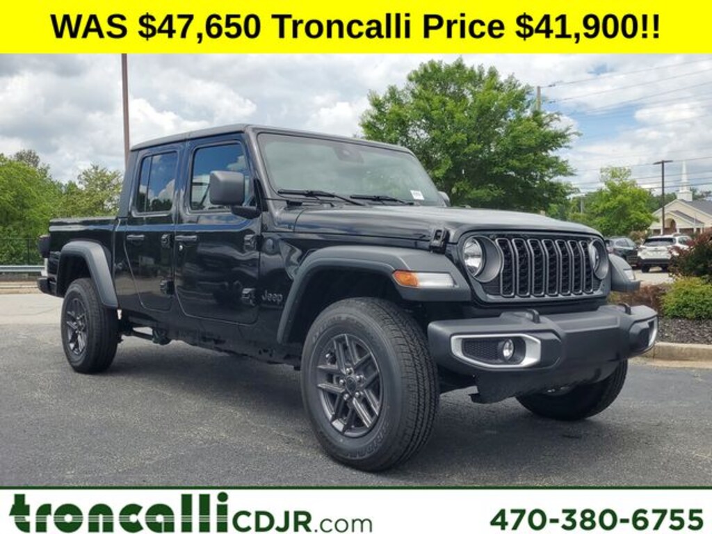 New 2025 Jeep Gladiator SPORT S 4X4 Pickup