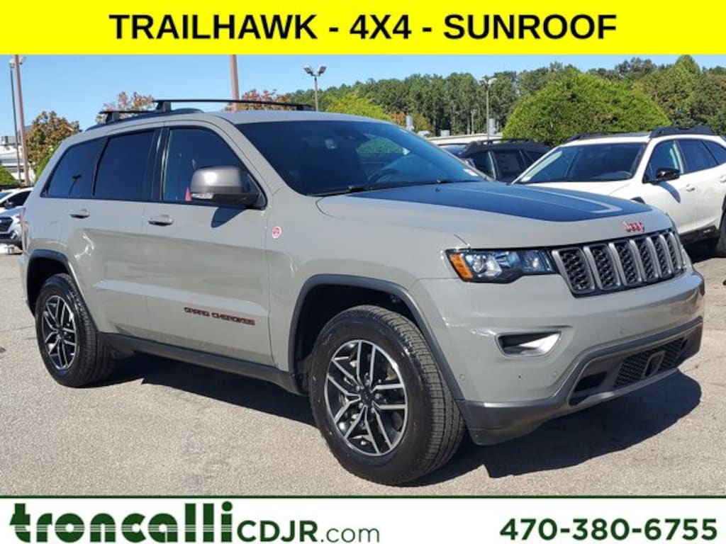 Certified 2021 Jeep Grand Cherokee Trailhawk SUV