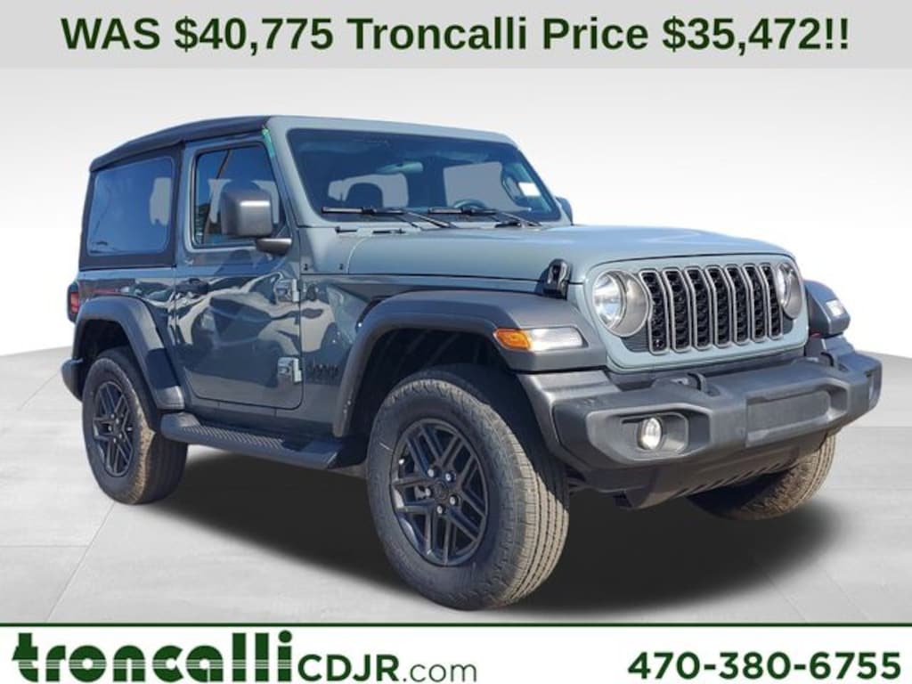 New 2026 Jeep Wrangler 2-DOOR SPORT Sport Utility