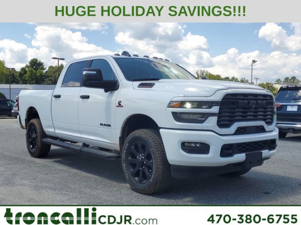 New 2025 Ram 2500 BIG HORN CREW CAB 4X4 6'4 BOX Pickup
