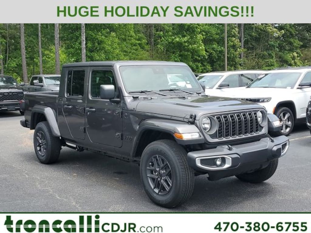 New 2025 Jeep Gladiator SPORT S 4X4 Pickup