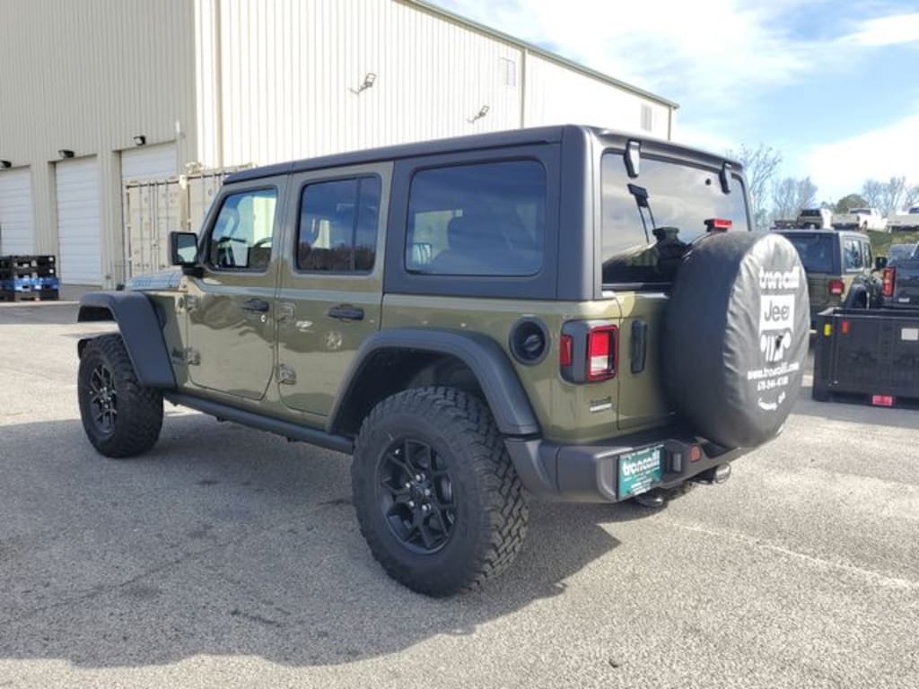 New 2026 Jeep Wrangler 4-DOOR WILLYS Sport Utility