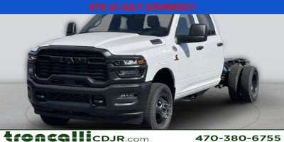 Ceramic Gray 2026 RAM 3500 Chassis Pickup Truck Four-Wheel Drive 8-Speed Automatic