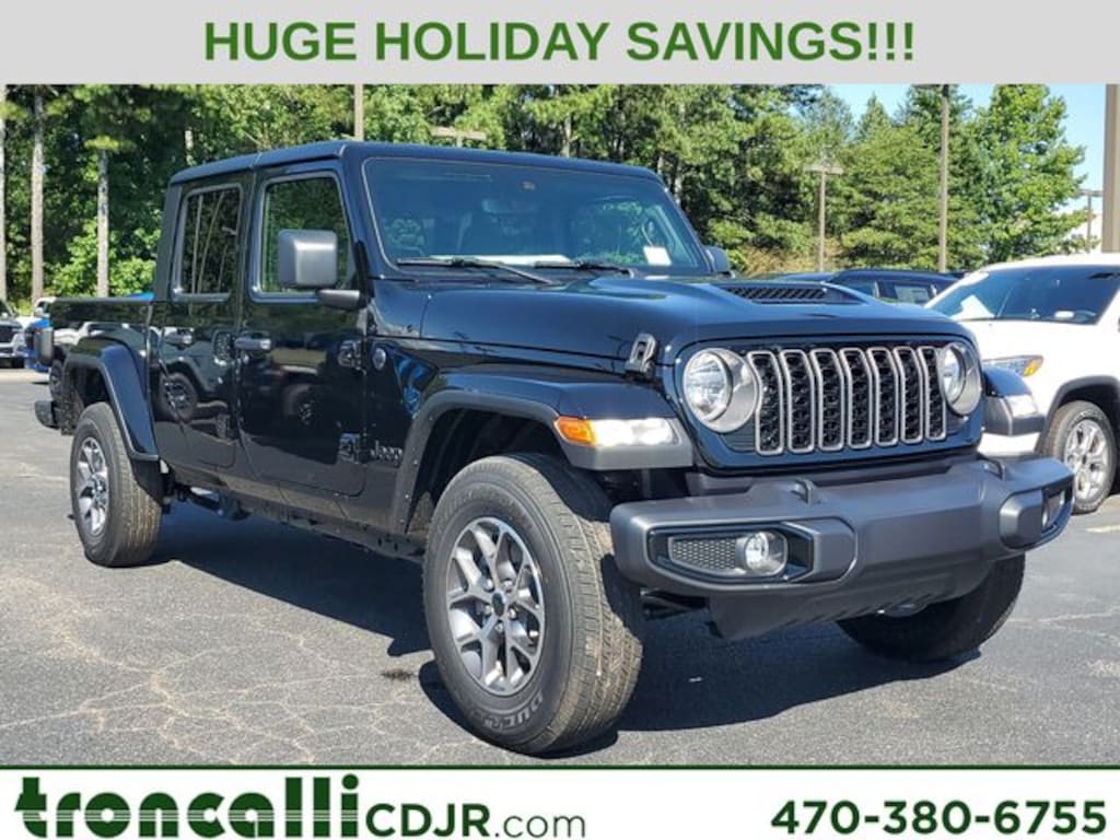 New 2025 Jeep Gladiator SPORT S 4X4 Pickup