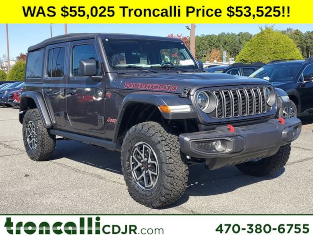 New 2026 Jeep Wrangler 4-DOOR RUBICON Sport Utility