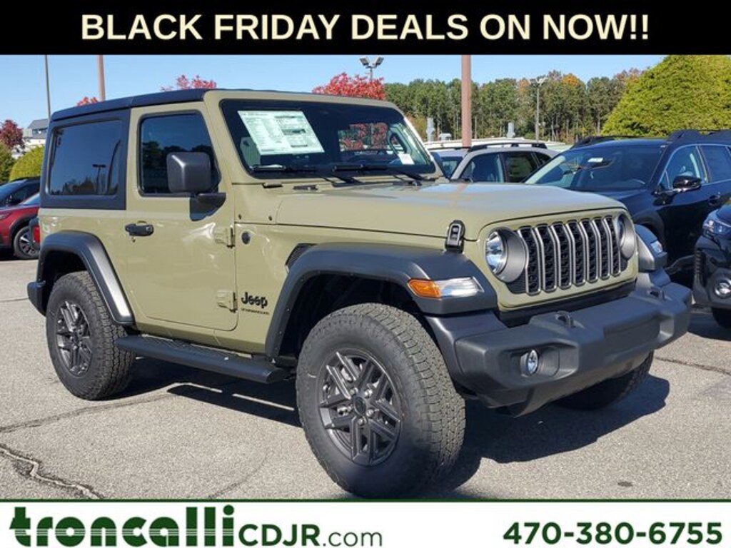 New 2026 Jeep Wrangler 2-DOOR SPORT S Sport Utility