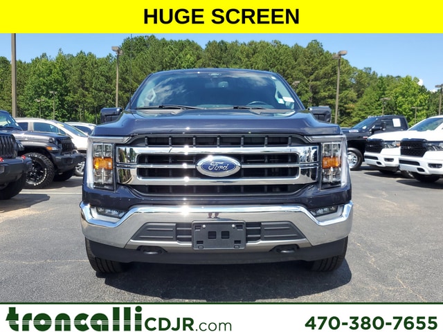 Used 2022 Ford F-150 Lariat with VIN 1FTFW1E59NFA40648 for sale in Jefferson, GA