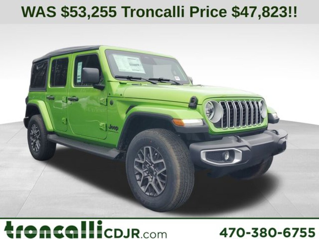 New 2026 Jeep Wrangler 4-DOOR SAHARA Sport Utility