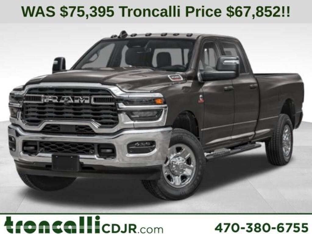 New 2026 Ram 3500 TRADESMAN CREW CAB 4X4 8' BOX Pickup