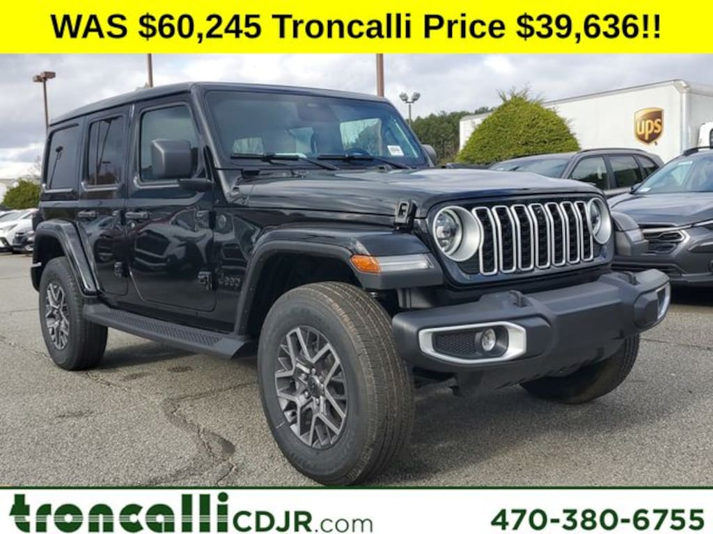 New 2026 Jeep Wrangler 4-DOOR SAHARA Sport Utility