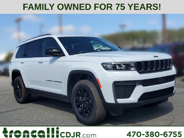 Bright White 2026 Jeep Grand Cherokee L SUV / Crossover 4X2 8-Speed Automatic