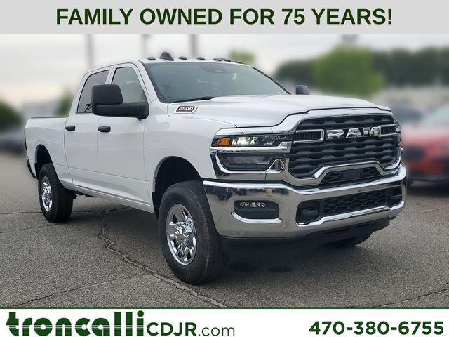 Bright White 2026 RAM 2500 Pickup Truck Four-Wheel Drive 8-Speed Automatic