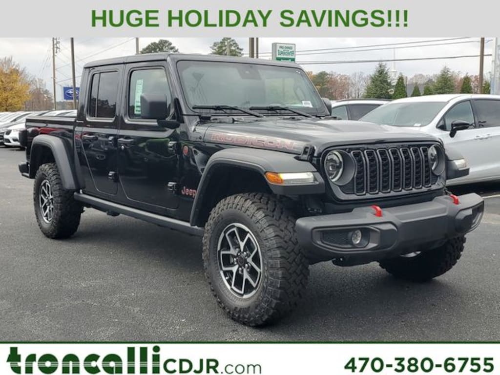 New 2025 Jeep Gladiator RUBICON 4X4 Pickup