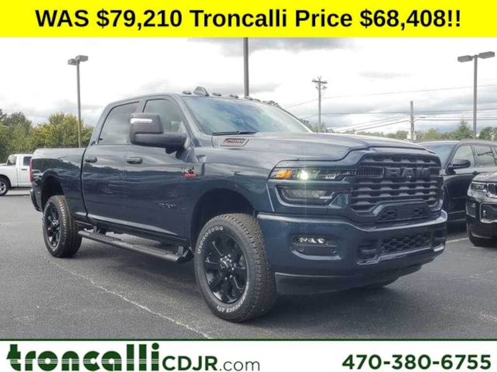 New 2025 Ram 2500 BIG HORN CREW CAB 4X4 6'4 BOX Pickup