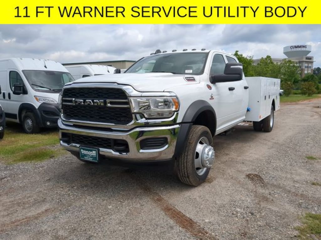 New 2024 Ram 5500 Chassis Cab 5500 TRADESMAN CHASSIS CREW CAB 4X4 84' CA Pickup