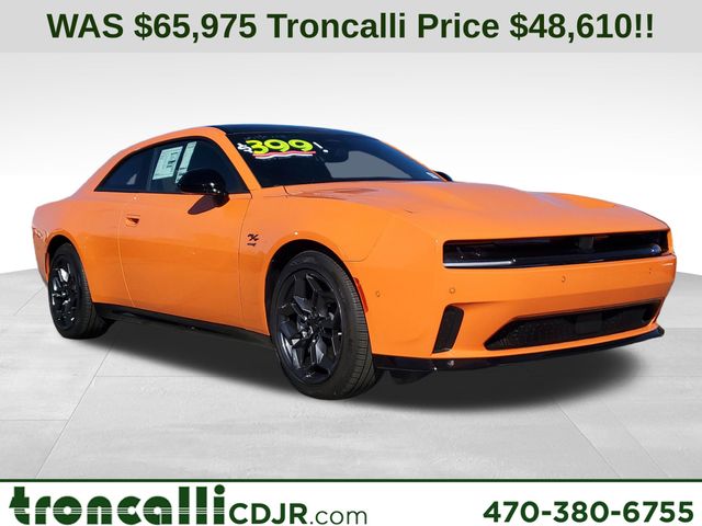 Peel Out 2025 Dodge Charger Daytona R/T AWD Coupe All-Wheel Drive 1-Speed Automatic