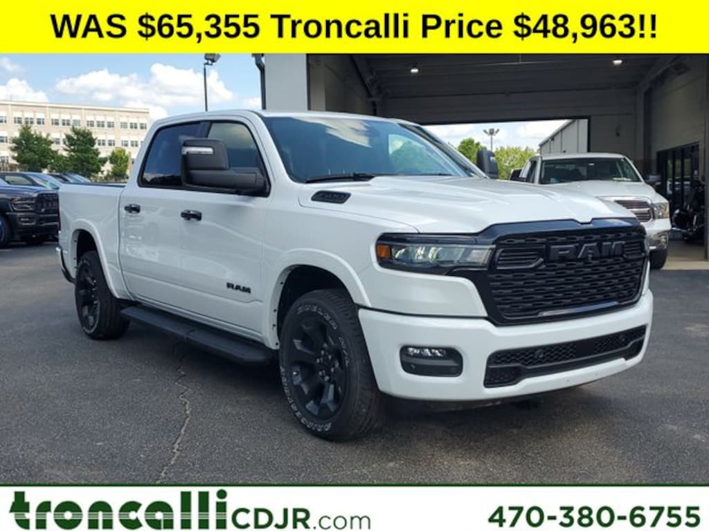 New 2025 Ram 1500 BIG HORN CREW CAB 4X4 5'7 BOX Pickup