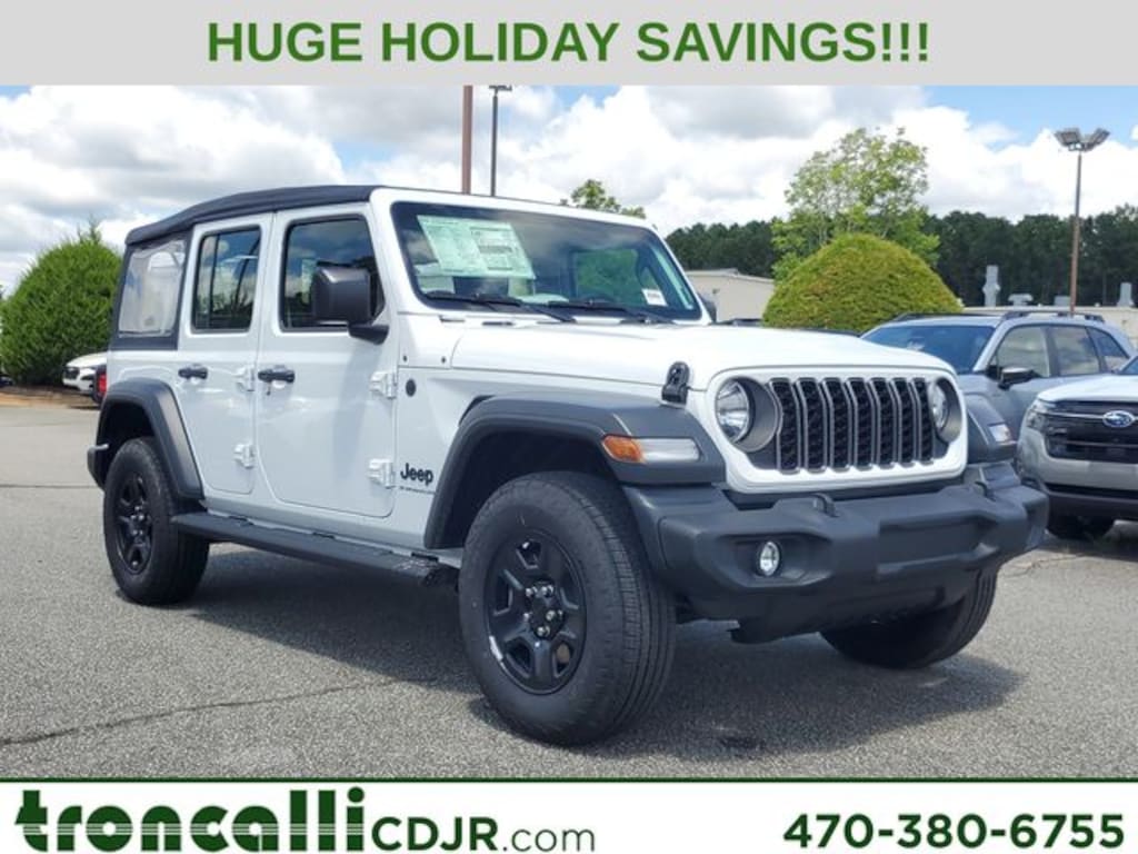 New 2025 Jeep Wrangler 4-DOOR SPORT Sport Utility