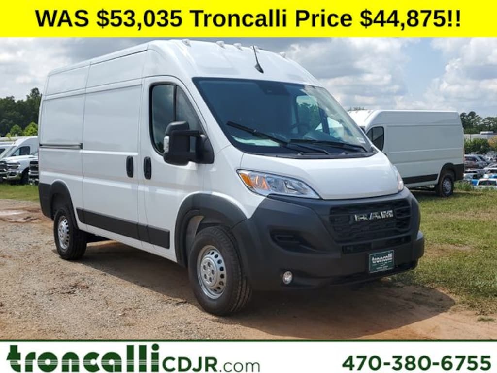 New 2025 Ram ProMaster PROMASTER 1500 TRADESMAN CARGO VAN HIGH ROOF 136' Cargo Van