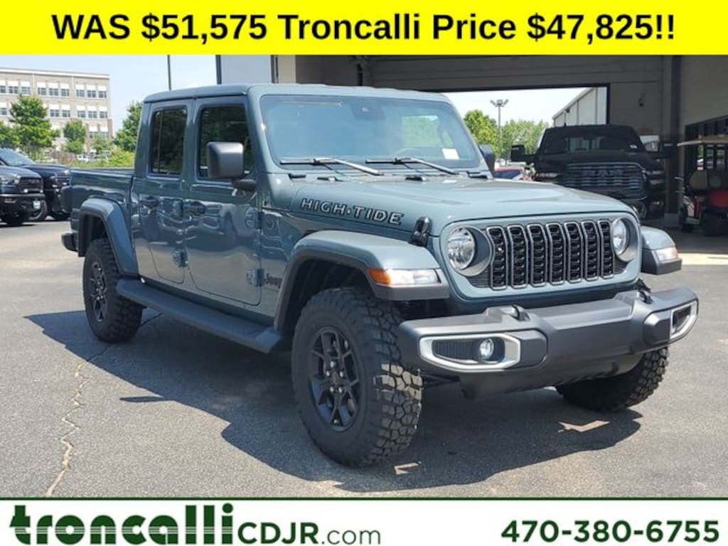 New 2025 Jeep Gladiator HIGH TIDE 4X4 Pickup