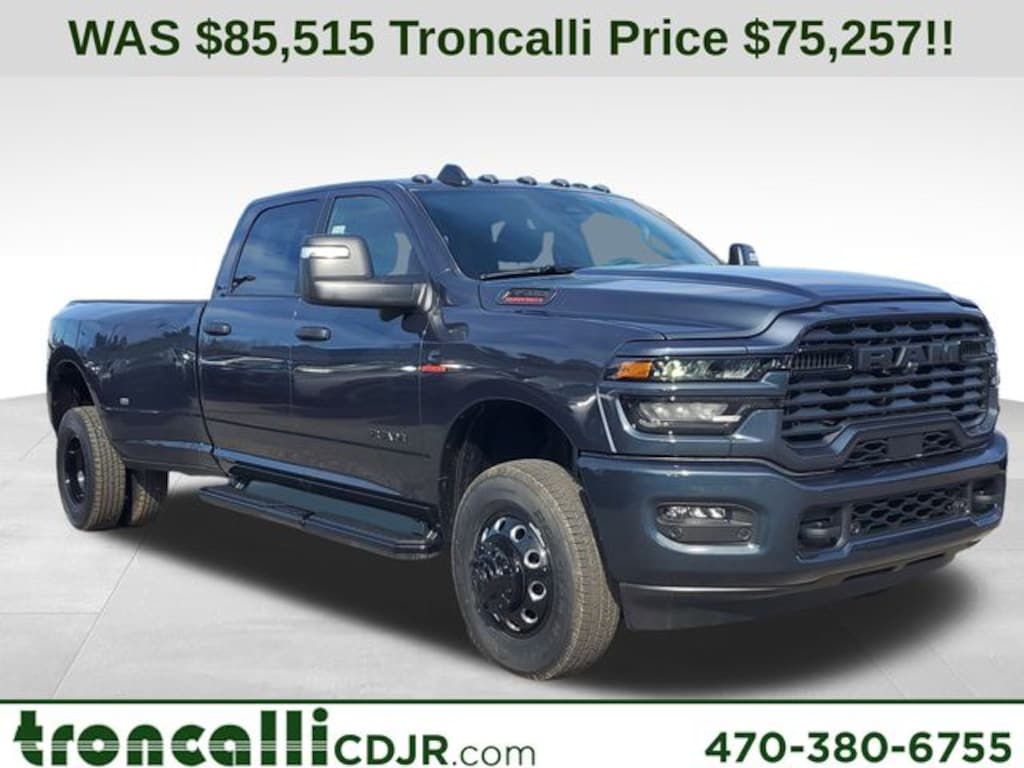 New 2026 Ram 3500 BIG HORN CREW CAB 4X4 8' BOX Pickup