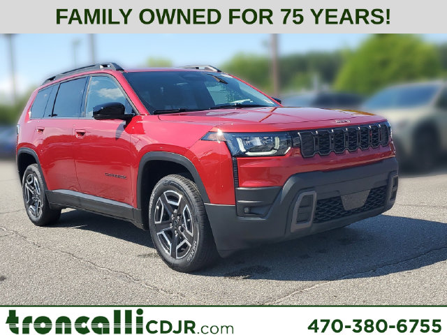 Red Hot Pearlcoat 2026 Jeep Cherokee SUV / Crossover Four-Wheel Drive Continuously Variable Transmission