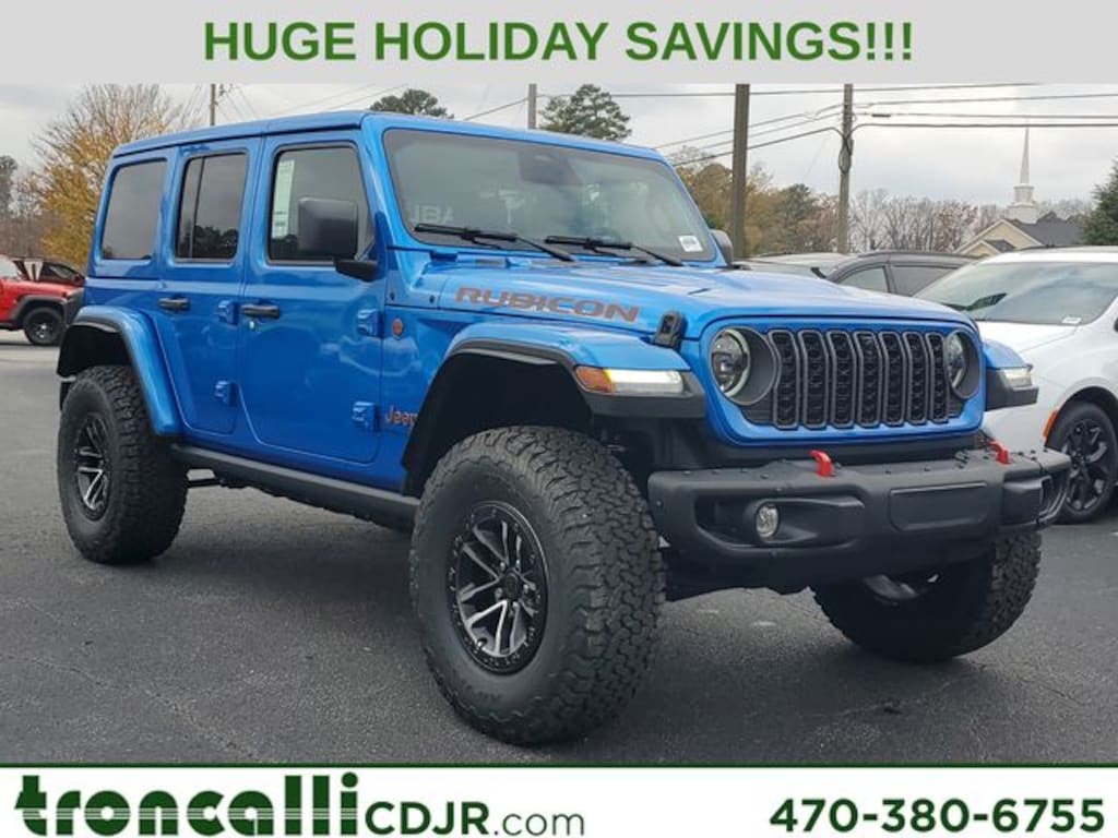 New 2026 Jeep Wrangler 4-DOOR RUBICON X Sport Utility