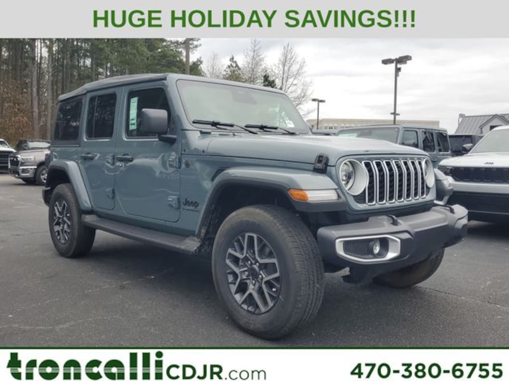 New 2026 Jeep Wrangler 4-DOOR SAHARA Sport Utility